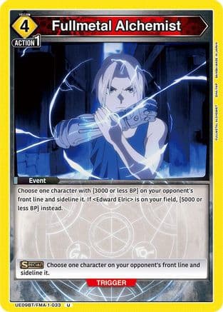 Fullmetal Alchemist — UE09BT: FULLMETAL ALCHEMIST