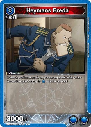 Heymans Breda — UE09BT: FULLMETAL ALCHEMIST