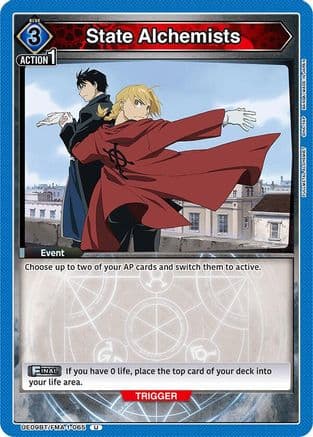 State Alchemists — UE09BT: FULLMETAL ALCHEMIST