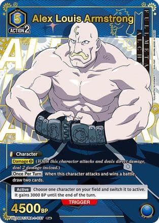 Alex Louis Armstrong (037) (R*) — UE09BT: FULLMETAL ALCHEMIST