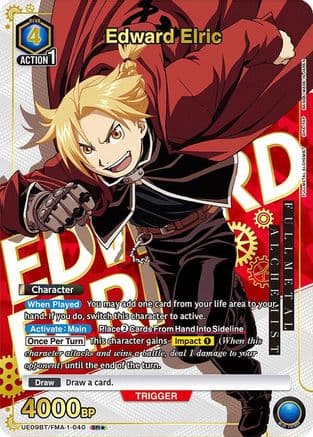 Edward Elric (040) (SR*) — UE09BT: FULLMETAL ALCHEMIST