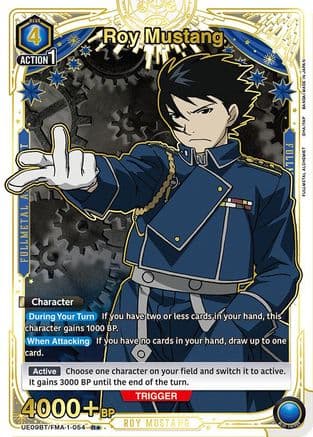 Roy Mustang (054) (R*) — UE09BT: FULLMETAL ALCHEMIST