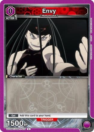 Envy (075) (Box Topper Foil) — UE09BT: FULLMETAL ALCHEMIST