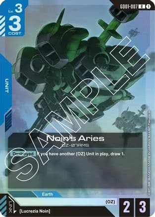 Noin's Aries — Newtype Rising