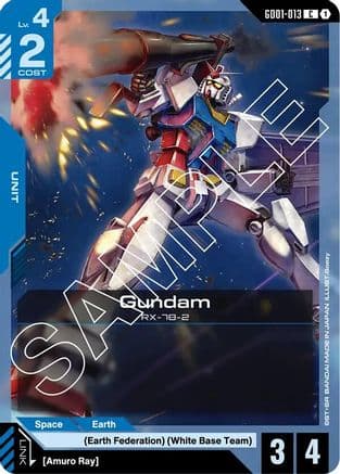 Gundam (GD01-013) — Newtype Rising