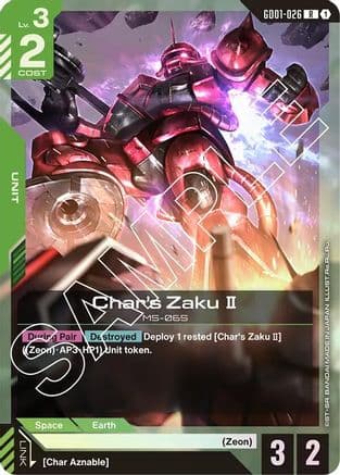 Char's Zaku II — Newtype Rising