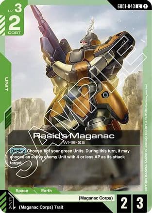 Rasid's Maganac — Newtype Rising