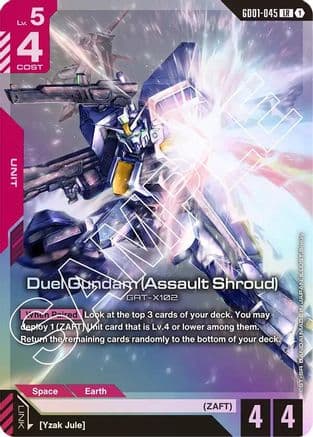 Duel Gundam (Assault Shroud) — Newtype Rising