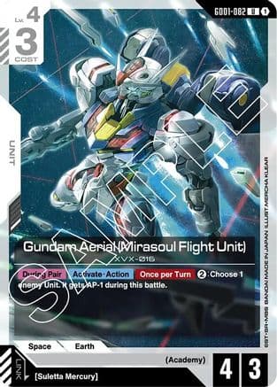 Gundam Aerial (Mirasoul Flight Unit) — Newtype Rising