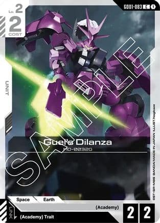 Guel's Dilanza — Newtype Rising