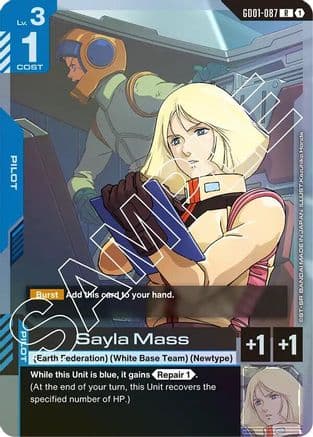 Sayla Mass — Newtype Rising
