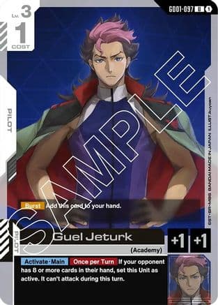 Guel Jeturk — Newtype Rising