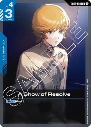 A Show of Resolve — Newtype Rising