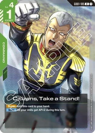 Citizens, Take a Stand! — Newtype Rising