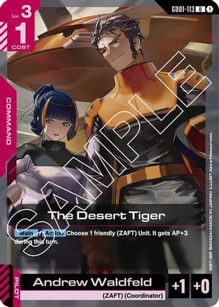 The Desert Tiger — Newtype Rising