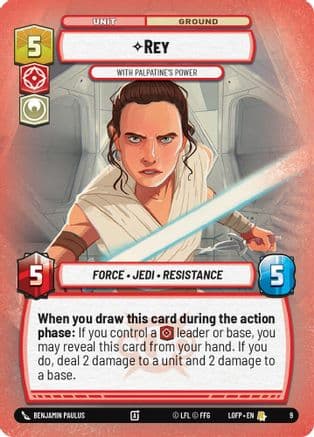 Rey - With Palpatine's Power