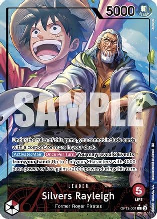 Silvers Rayleigh (Alternate Art) — Legacy of the Master