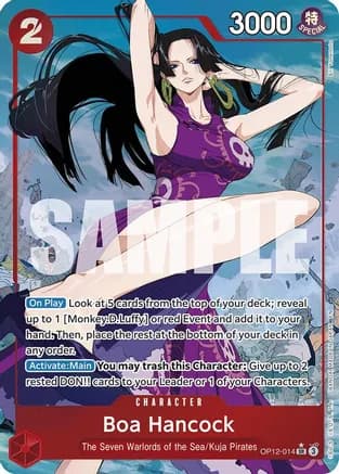 Boa Hancock (Alternate Art) — Legacy of the Master