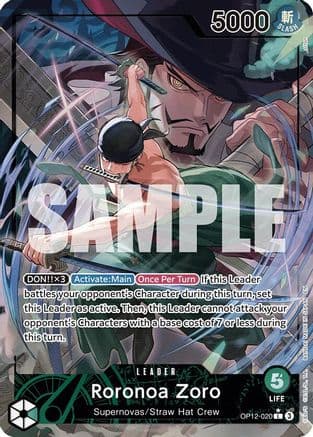 Roronoa Zoro (020) (Alternate Art) — Legacy of the Master