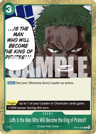 Luffy Is the Man Who Will Become the King of Pirates!!! — Legacy of the Master