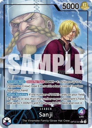 Sanji (041) (Alternate Art) — Legacy of the Master