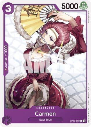 Carmen — Legacy of the Master One Piece Card Game card by Koumi Rokushina
