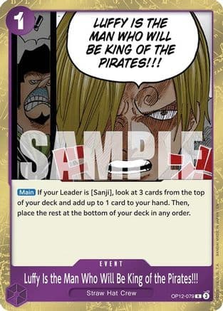 Luffy Is the Man Who Will Be King of the Pirates!!! — Legacy of the Master