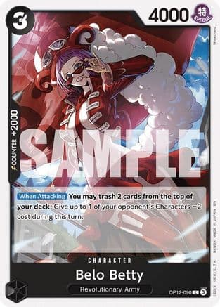 Belo Betty — Legacy of the Master One Piece Card Game card by Morichand