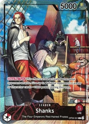 Shanks (2025 PSA Magazine Promo) — One Piece Promotion Cards