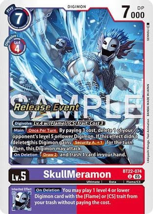 SkullMeramon — Cyber Eden Release Event Cards