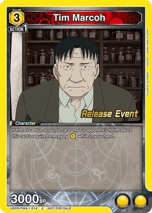 Tim Marcoh — UE09BT: FULLMETAL ALCHEMIST Release Event Cards