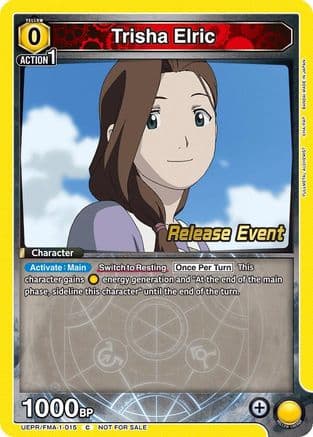 Trisha Elric — UE09BT: FULLMETAL ALCHEMIST Release Event Cards
