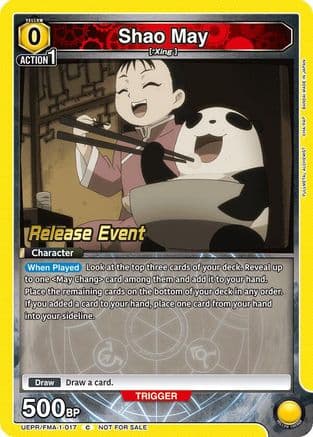 Shao May — UE09BT: FULLMETAL ALCHEMIST Release Event Cards
