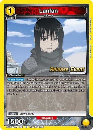 Lanfan (022) — UE09BT: FULLMETAL ALCHEMIST Release Event Cards