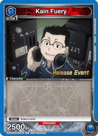 Kain Fuery — UE09BT: FULLMETAL ALCHEMIST Release Event Cards