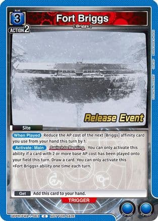 Fort Briggs — UE09BT: FULLMETAL ALCHEMIST Release Event Cards