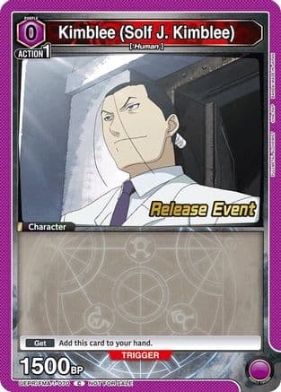 Kimblee (Solf J. Kimblee) (070) — UE09BT: FULLMETAL ALCHEMIST Release Event Cards