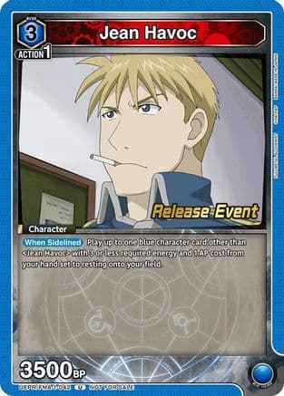 Jean Havoc — UE09BT: FULLMETAL ALCHEMIST Release Event Cards