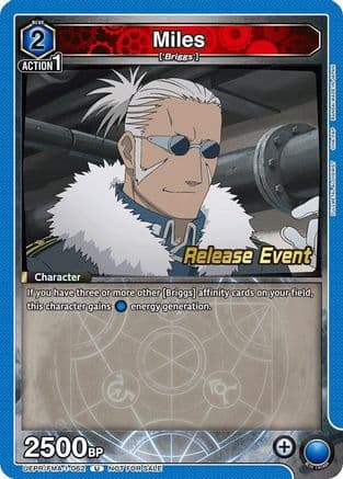 Miles — UE09BT: FULLMETAL ALCHEMIST Release Event Cards