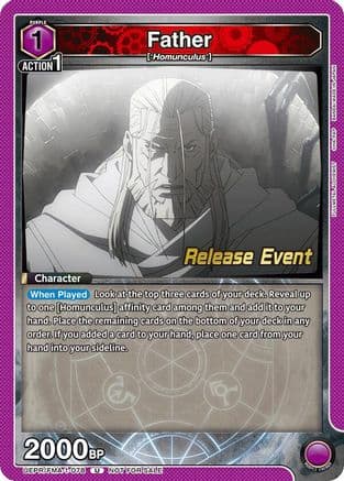 Father (078) — UE09BT: FULLMETAL ALCHEMIST Release Event Cards