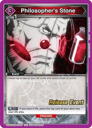 Philosopher's Stone — UE09BT: FULLMETAL ALCHEMIST Release Event Cards