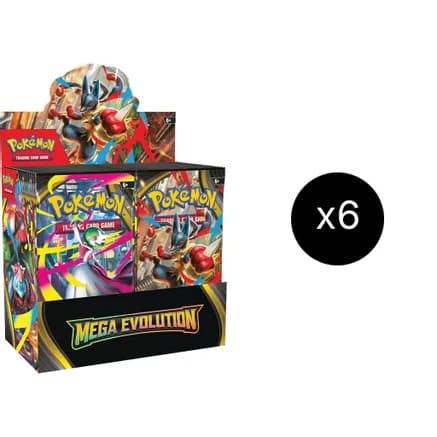 Mega Evolution Booster Box Case — ME01: Mega Evolution