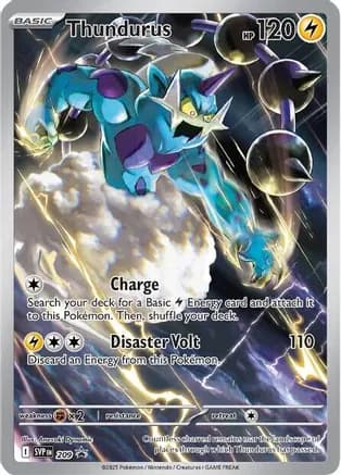 Thundurus - 209 — SV: Scarlet & Violet Promo Cards