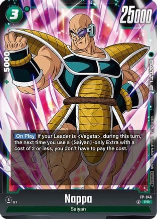 Nappa - FP-046 (Tournament Pack 07) — Tournament and Championship Promos