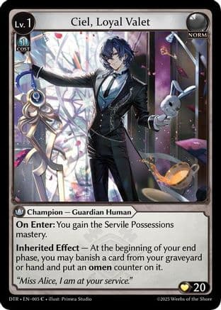 Ciel, Loyal Valet — Distorted Reflections