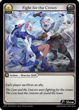 Fight for the Crown — Distorted Reflections