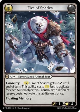 Five of Spades — Distorted Reflections