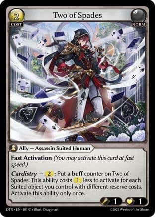 Two of Spades — Distorted Reflections