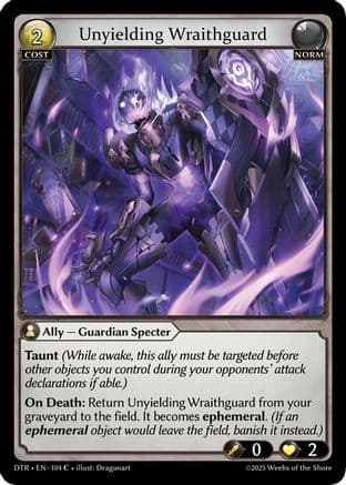 Unyielding Wraithguard — Distorted Reflections