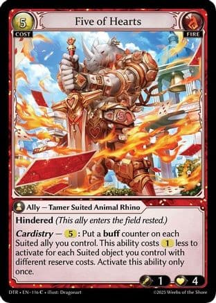 Five of Hearts — Distorted Reflections